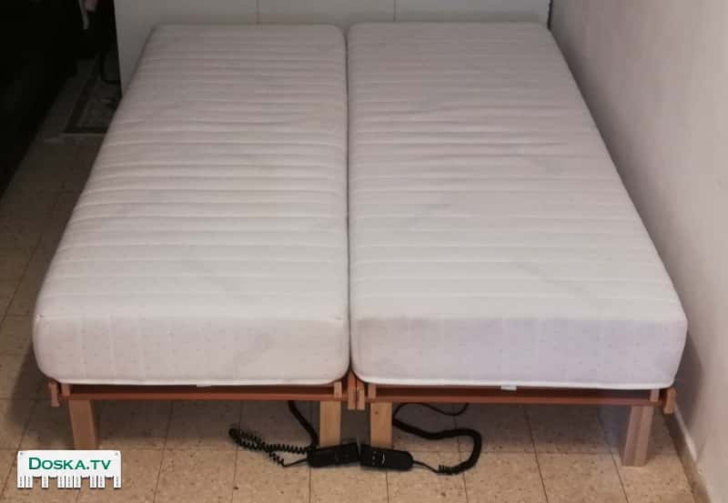 Электрическая кровать (160*200), регулируемая в области головы и в области