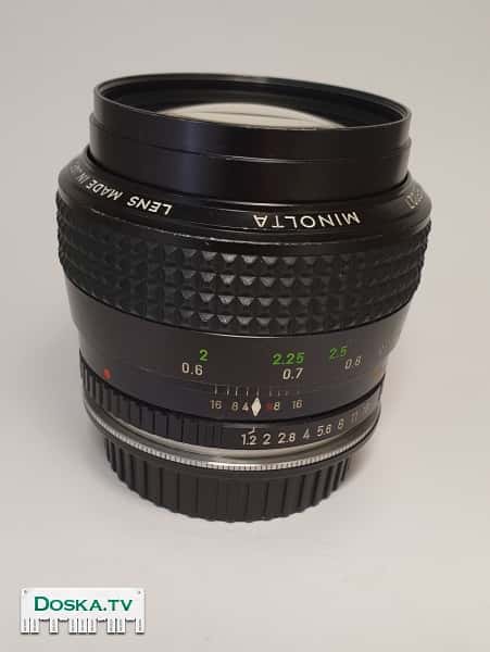 Minolta MC Rokkor PG 58mm 1.2(Canon EF)   редкий