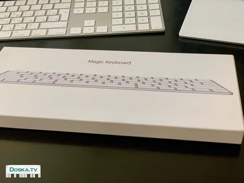 Клавиатура Apple Magic Keyboard 2, EN/RU, новая модель с зарядкой.