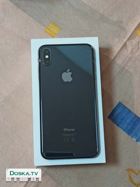 iPhone Xs Max 256GB Телефон как новый, оригинал, весь комплект,