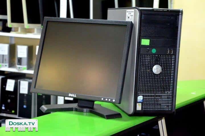 компьютер core2duo,4Г память 500г диск,Видео,звук,сеть - встроенные