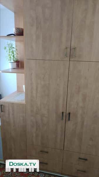 Cтенка:  Шкаф 110 см.  Шкаф 80 см. Витрина