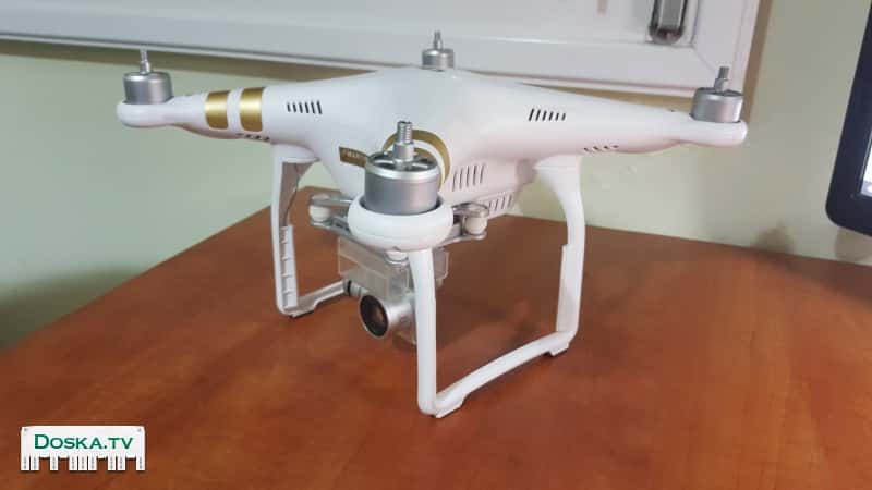 дрон PHANTOM 3 PRO состояние почти как новый.  вместе