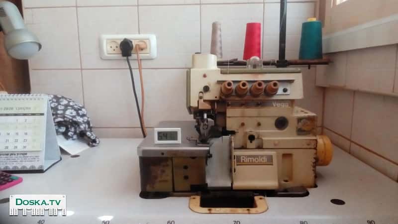 Оверлок промышленный нуждаеться в настройке нитей