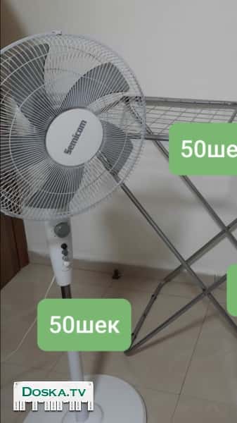 Вентилятор с таймером, как новый.