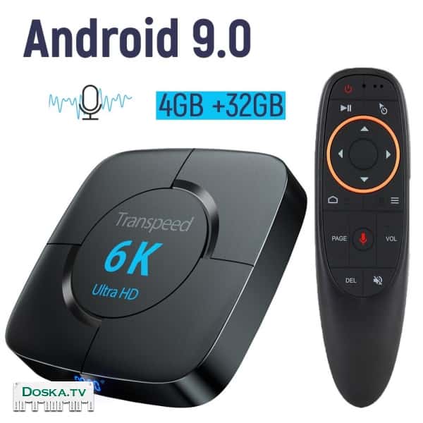 ТВ приставку Transpeed 6K Ultra HD,новая,настроенная