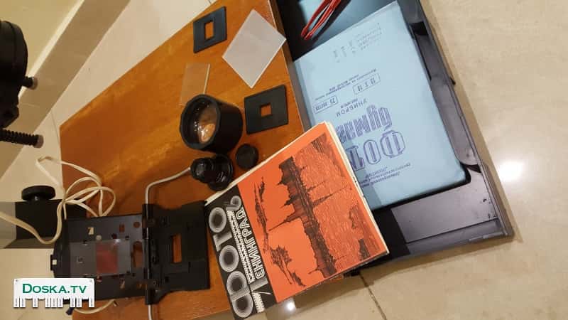 находка для коллекционеров фотоувеличитель ленинград 6 у реле времени фотоглянцеватель