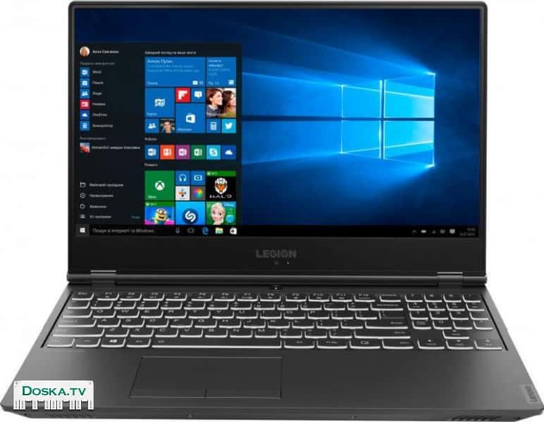 новый игровой ноутбук Lenovo Legion с подсветкой клавиатуры,SSD диск,17.3 экран,16