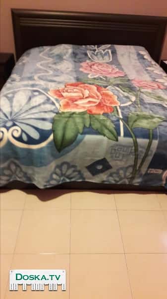 Плед- одеяло 2.5м×2.5м --350шк. Шерсть и велюр--Корея.