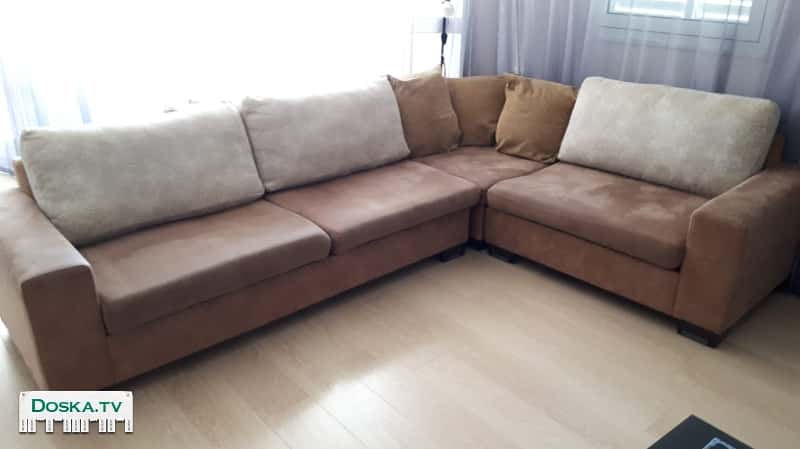 Угловой диван 290 см х 215 см в хорошем состсянии.