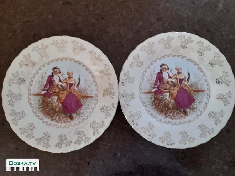 Продаются 2 тарелки из великолепного японского фарфора.  Можно использовать,