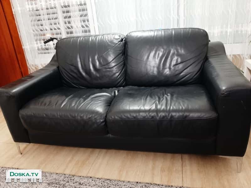 190см 3 места, 160см 2 места, кожа!