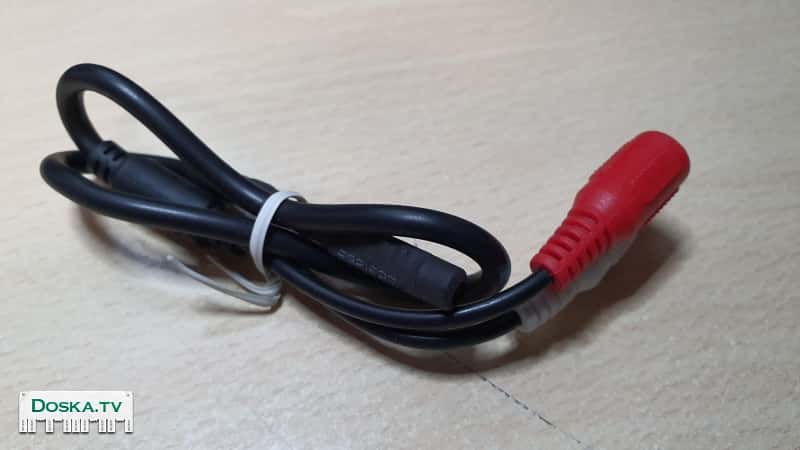 Микрофон миниатюрный и очень чувствительный. DC 6-12V. Новый. Красный -