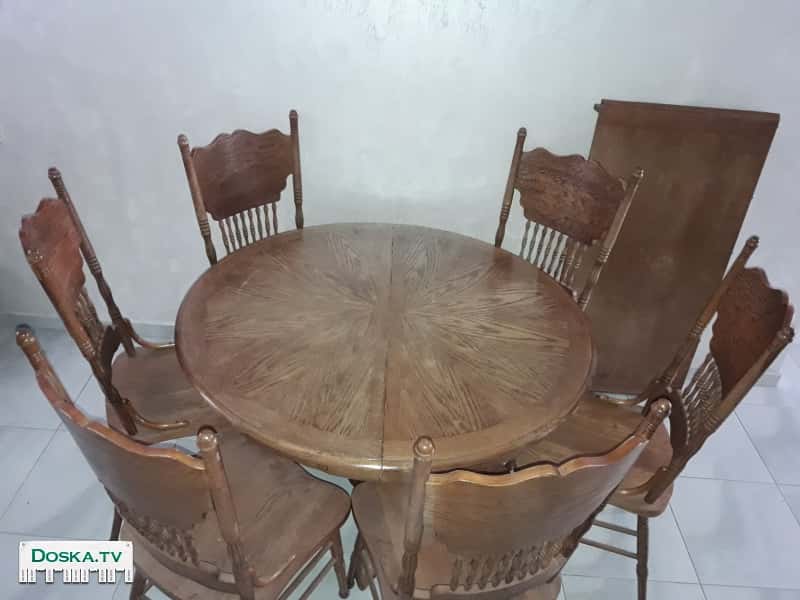 Стол и 6 стульев