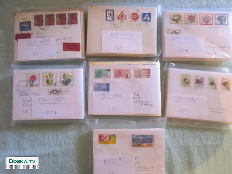 Большая коллекция конвертов Германии и Берлина, прошедшие почту Германии и