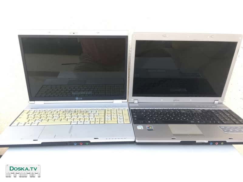 лептопы разных моделей на запчасти или для занимающихся ремонтом.