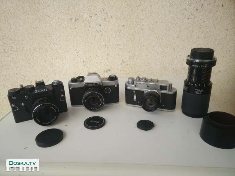 Объектив Tamron 80-210, байонет Nikon + UV фильтр и чехол.