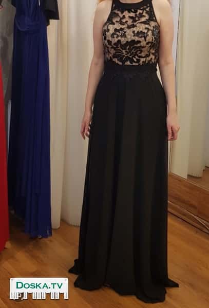 вечернее платье не одевалось ни разу.  Покупала за 1000