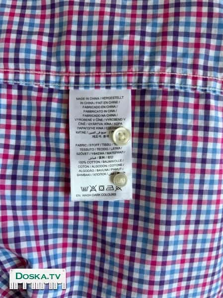 Рубашка мужская Gant новая размер 3XL