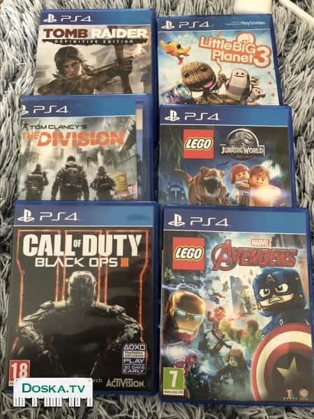 PlayStation 4 с дисками