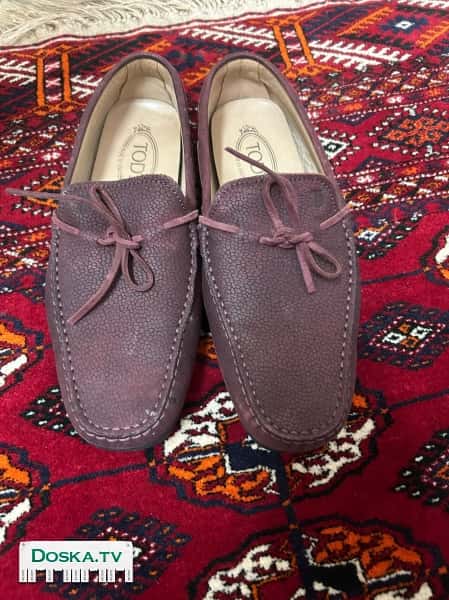 Мужские кожаные мокасины Tod’s, размер 8.5.