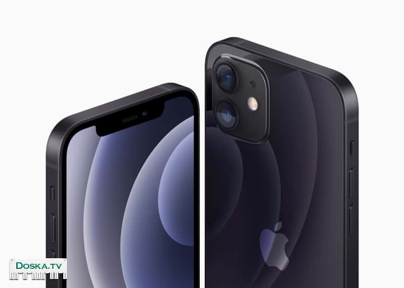 iPhone 12 mini черный + быстрая зарядка (оригинальный провод и