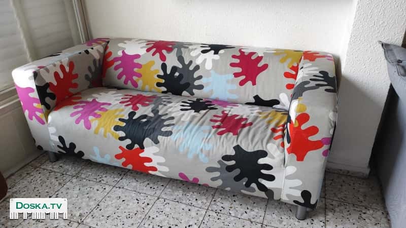 Двухместный диван IKEA KLIPPAN в хорошем состоянии. Не раскладной. Чехол