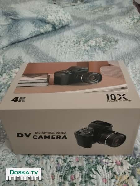 Новая фото-видео камера 4K 10x optical zoom Новая в коробке
