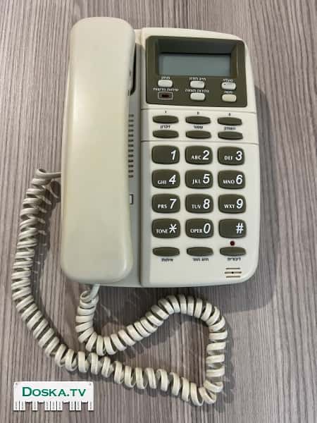 Стационарный телефон для безек рабочий и чистый