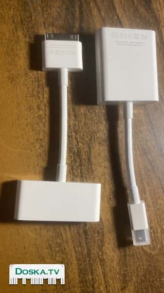 Переходники Apple оригинал.