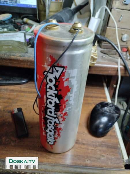 Конденсатор 1 фарада. Для сабвуфера, или, что интереснее, для точечной