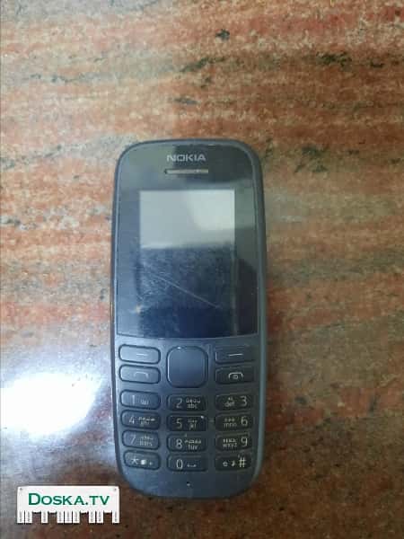 Nokia 105  в хорошем состоянии. С usb зарядкой.