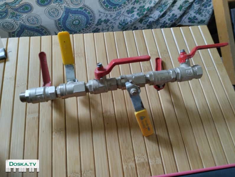 Шаровые краны 3/8. Новые. По 10 ш.