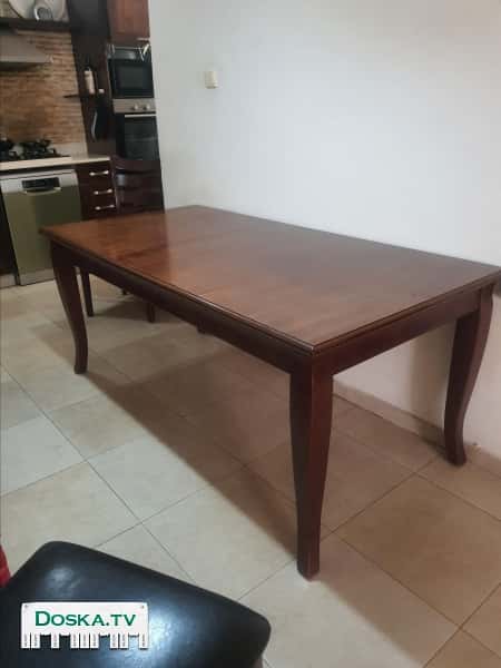 Стол обеденный, дерево, раскладывается