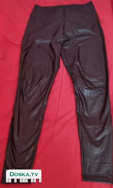 Кожаные брюки. Размер М. К. Моцкин