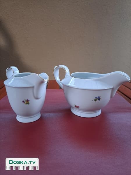 2 соусницы фарфор Германия. Как новые!