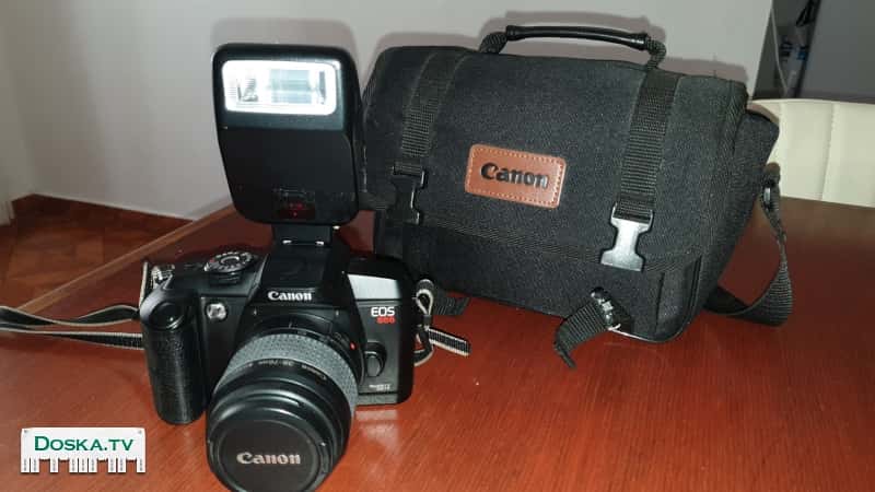 Фотоаппарат пленочный, автомат, canon eos 888, почти не использовался +