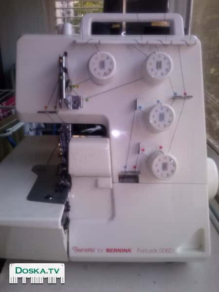 4-ниточный оверлок Bernette for Bernina в отличном рабочем состоянии.