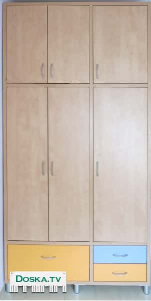 Комната для подростка, комплект, шкаф 3 дверный, письменные стол, тумбочки,