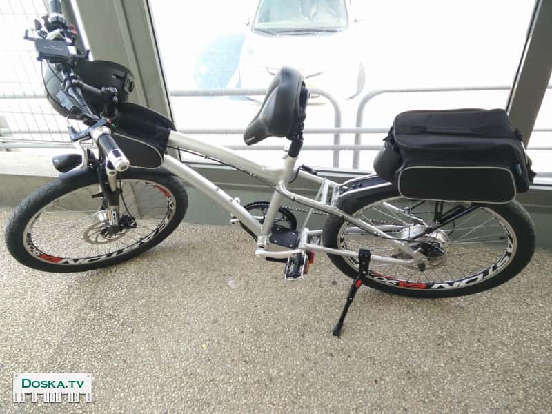 Мощный, быстрый электрический велосипед! Мотор 500 ват, батарея 48 вольт