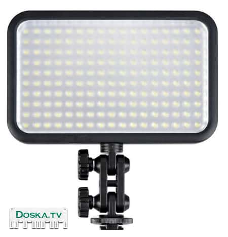 Фонарь накамерный светодиодный двухцветный Godox 170LED новый в упаковке.