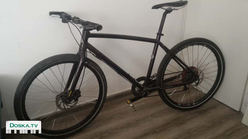 велосипед Crescent. Гидравлические дисковые тормоза, переключатель Deore/xtr, задняя кассета