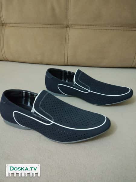 Мужские лёгкие новые туфли. Р-р 44 Отличного качества.
