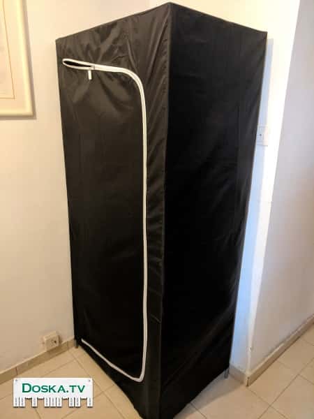 В идеальном состоянии. Легко разбирается, компактный в перевозке. Размеры 55х180х80