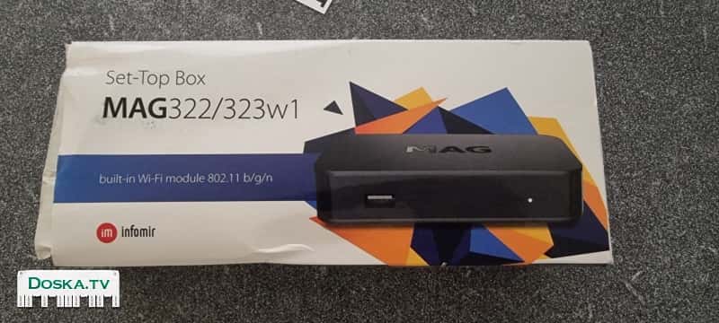 MAG322 — мощная приставка с двухъядерным процессором на чипсете BCM75839