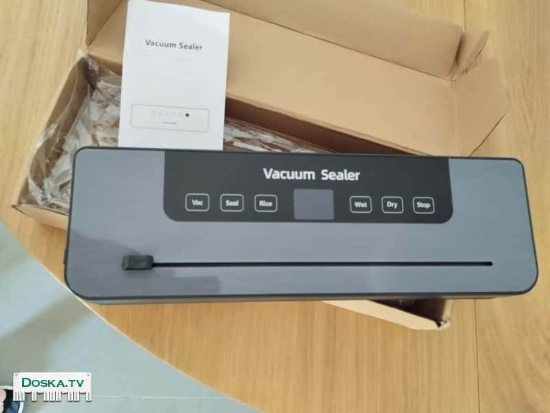Продаю вакуумный упаковщик-Вакуумизатор домашний упаковщик позволяет увеличить хранение упакованных